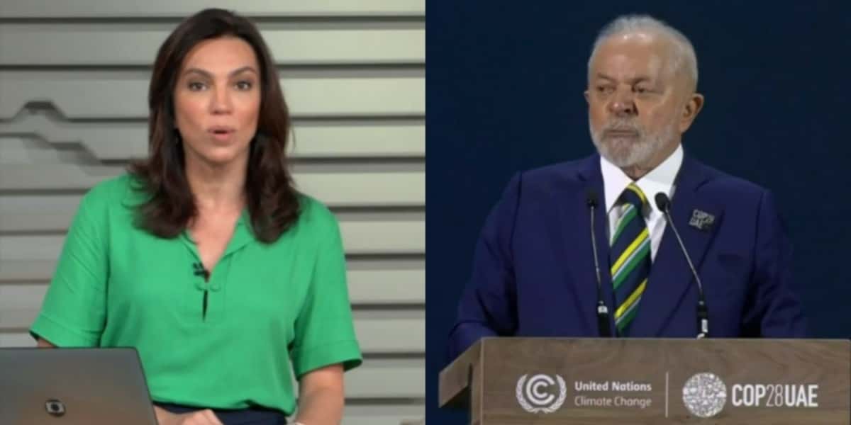 Ana Paula Araújo abriu espaço no "Bom Dia Brasil" para notícia sobre Lula (Foto: Reprodução/TV Globo)