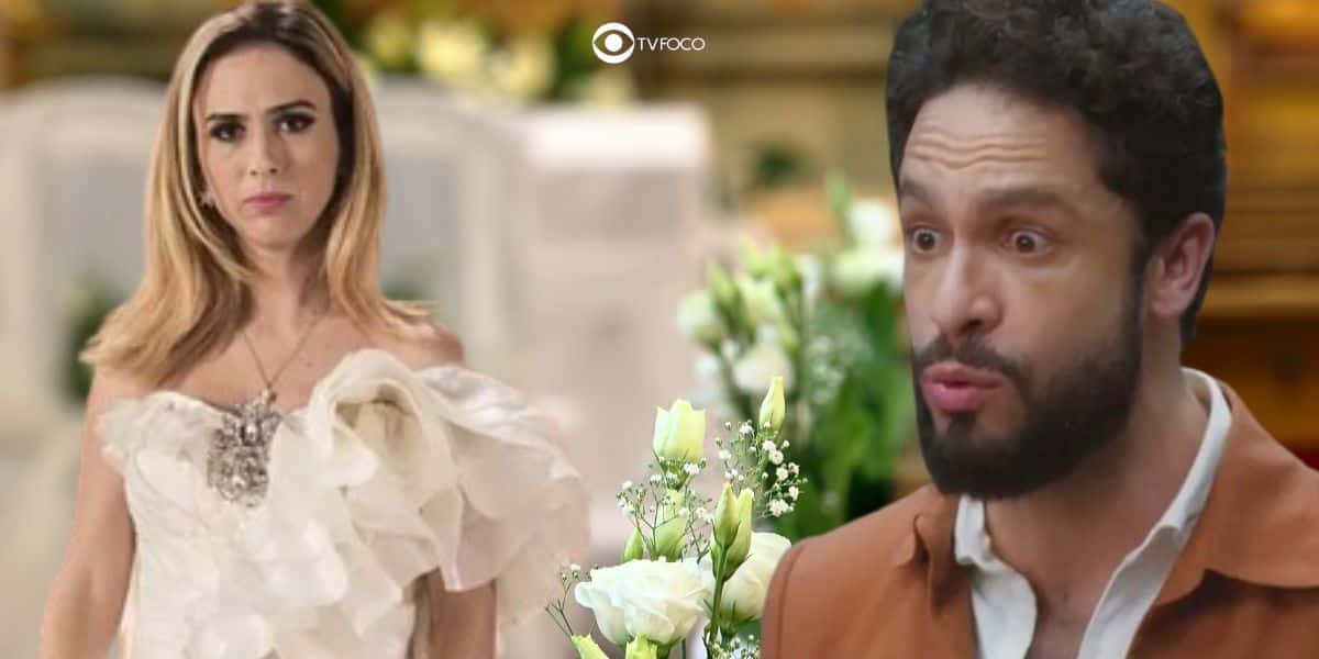 Anely e Luigi em Terra e Paixão (Foto: Reprodução / Globo / Montagem TV Foco)