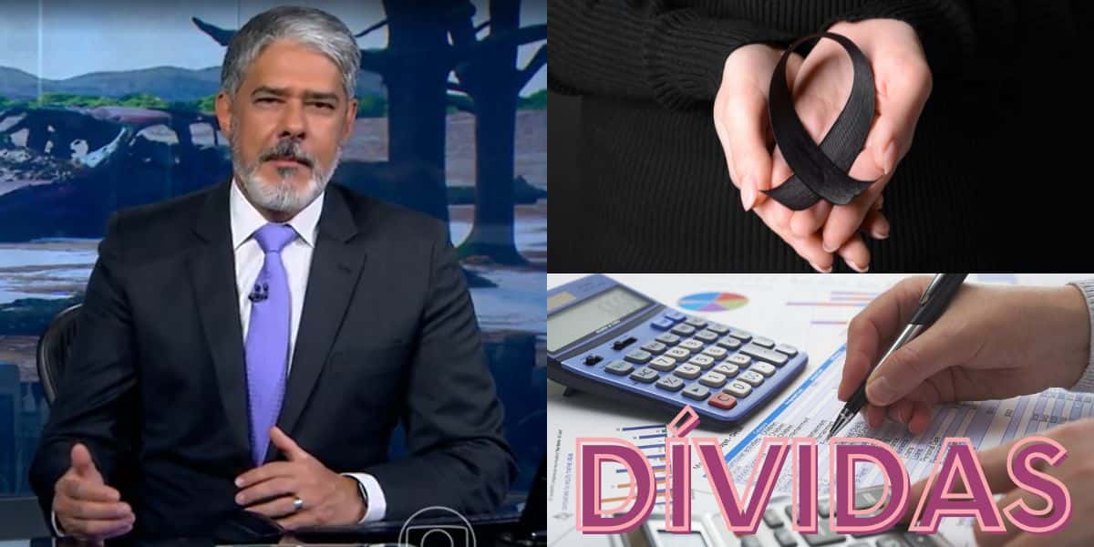 Bonner anuncia uma gigante à beira da falência (Reprodução: Montagem TV Foco)