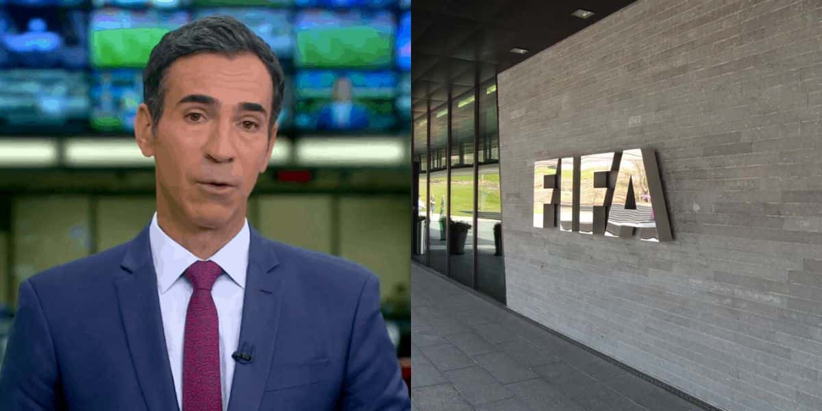 César Tralli deu notícia no Jornal Hoje, da Globo (Foto: Montagem TV Foco)
