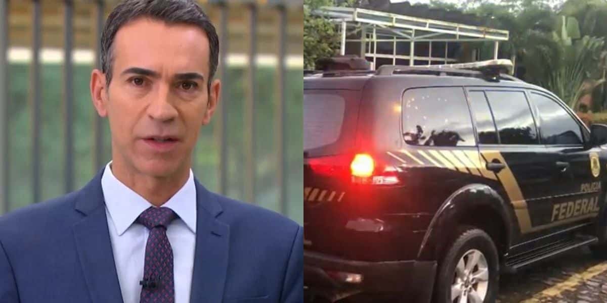 César Tralli deu notícia no Jornal Hoje (Foto: Reprodução / TV Globo)
