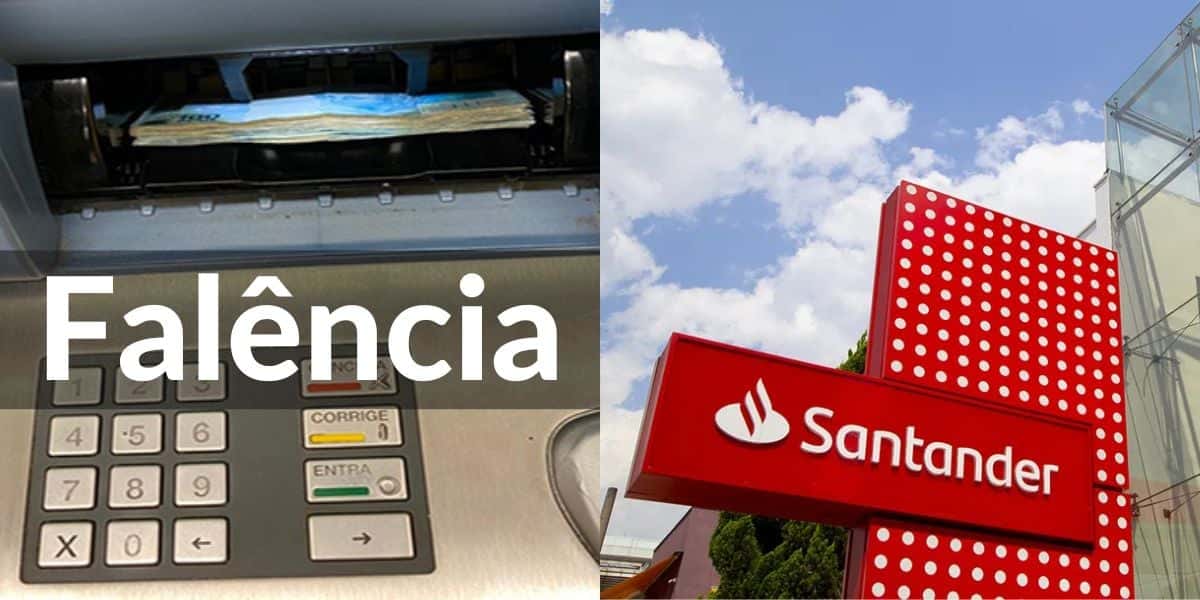 Falência de banco e fracasso em venda ao Santander (Reprodução: Montagem TV Foco)
