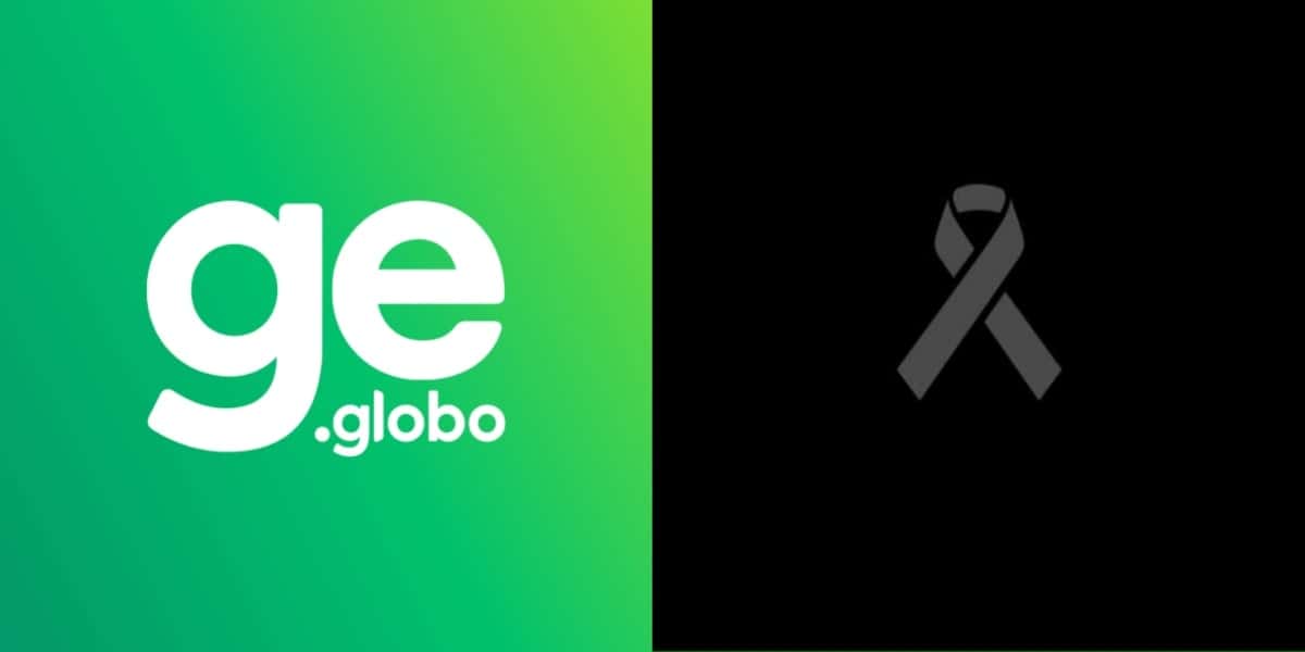 Luto GE (Foto: Reprodução/Globo Esporte)