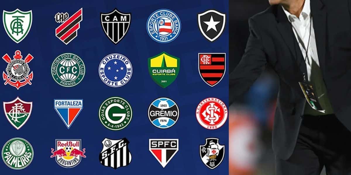 Gigante da série A demite o técnico às pressas e contrata novo comandante antes da 38º rodada - (Montagem Tv Foco)