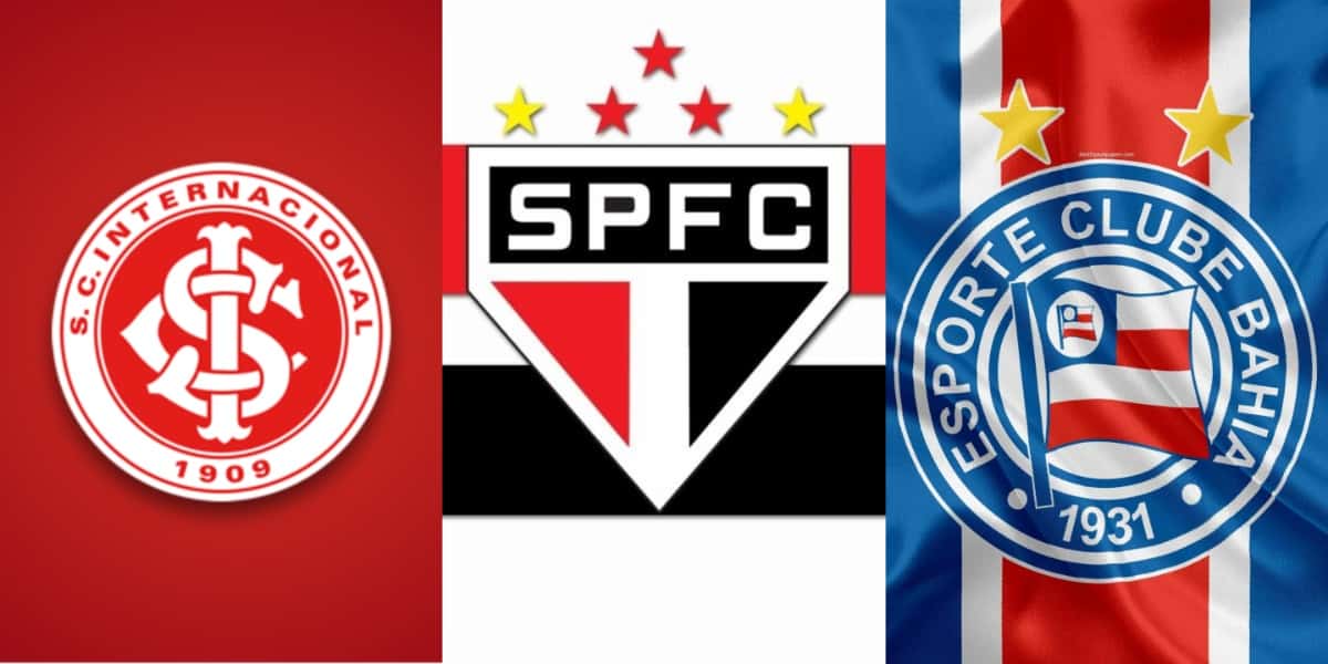 Bahia dá rasteira no Internacional o São Paulo por craques - (Foto: Reprodução / Internet)