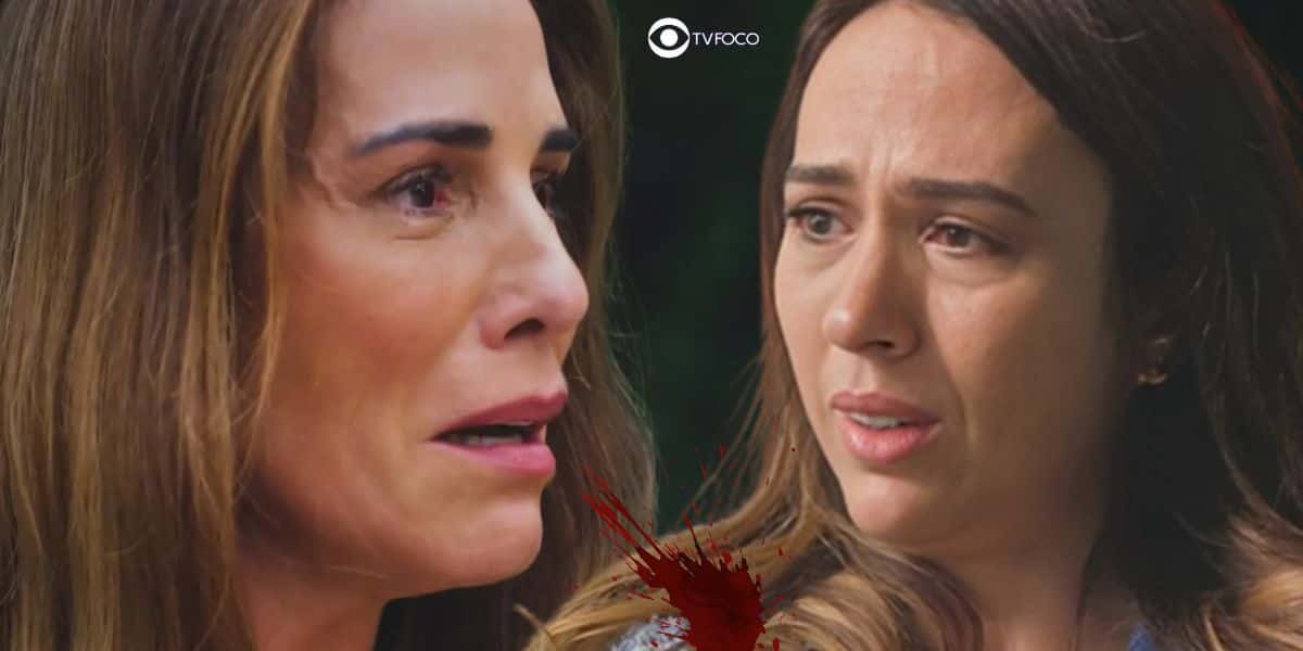 Irene e Anely em Terra e Paixão (Foto: Reprodução / Globo / Montagem TV Foco)