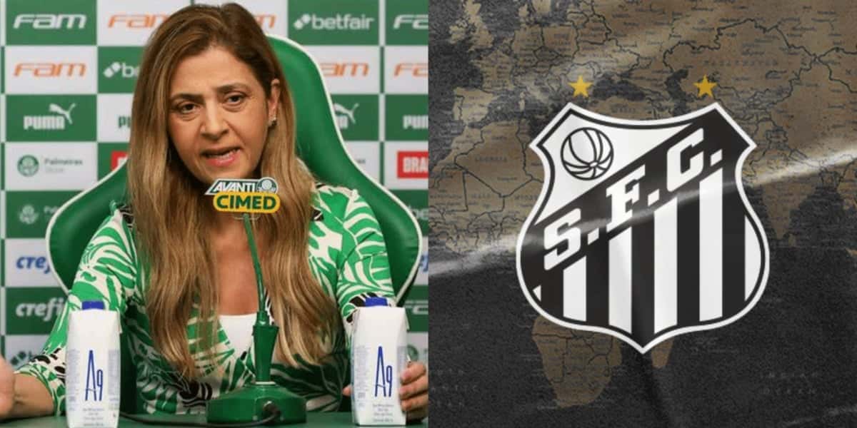 Leila ajuda o Santos a fechar o maior contrato da HISTÓRIA - Foto: Montagem
