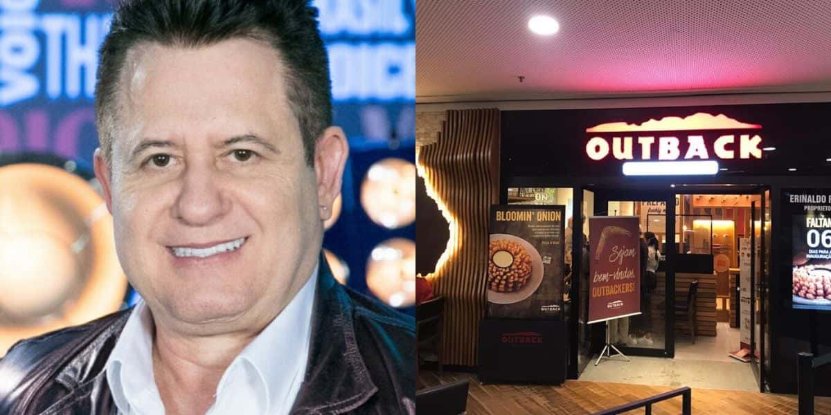 Marrone é dono de empresa rival do Outback (Reprodução: Montagem TV Foco)