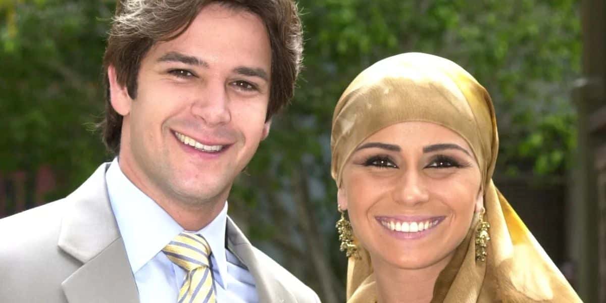 Murilo Benício e Giovanna Antonelli deram vida ao casal protagonista de O Clone (Foto: Divulgação)