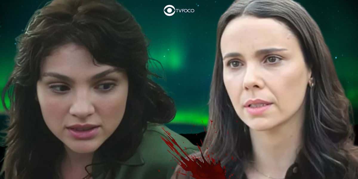 Petra e Lucinda em Terra e Paixão (Foto: Reprodução / Globo / Montagem TV Foco)