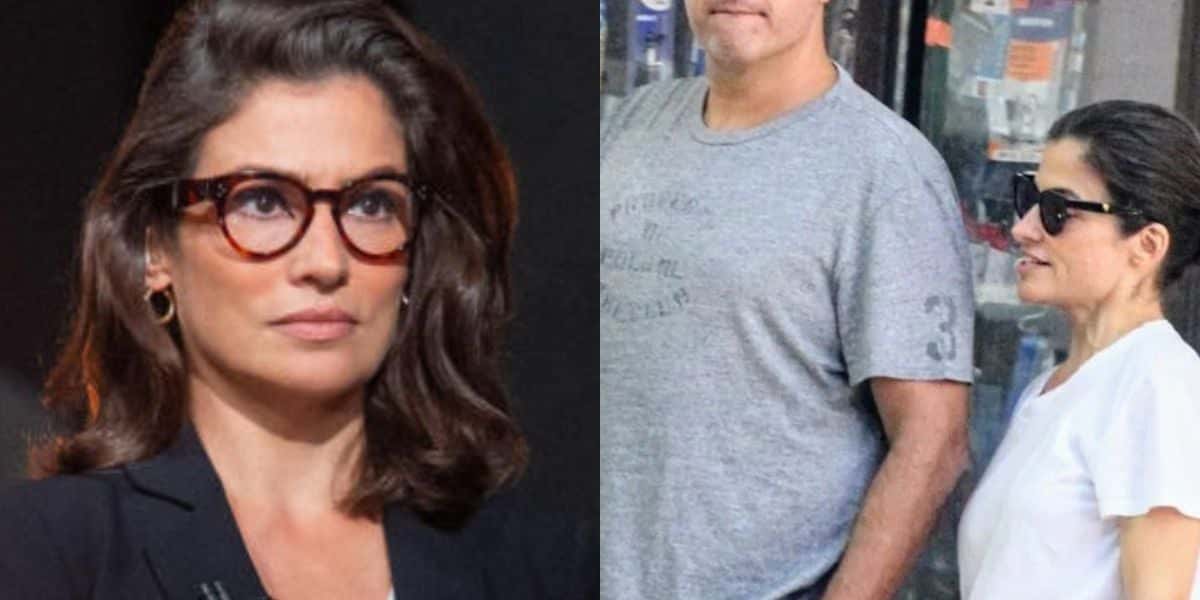 Renata Vasconcellos é casada com outro famoso da Globo (Foto: Montagem TV Foco)