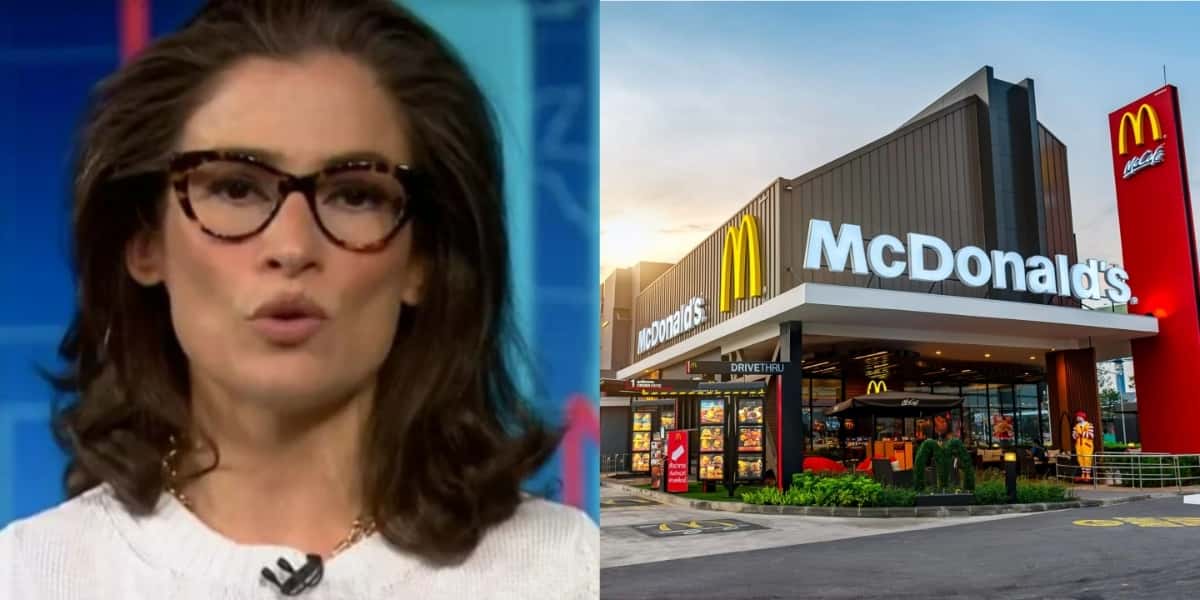Renata Vasconcellos deu notícia sobre o McDonald's no "Jornal Nacional" (Foto: Reprodução/TV Globo/Divulgação)