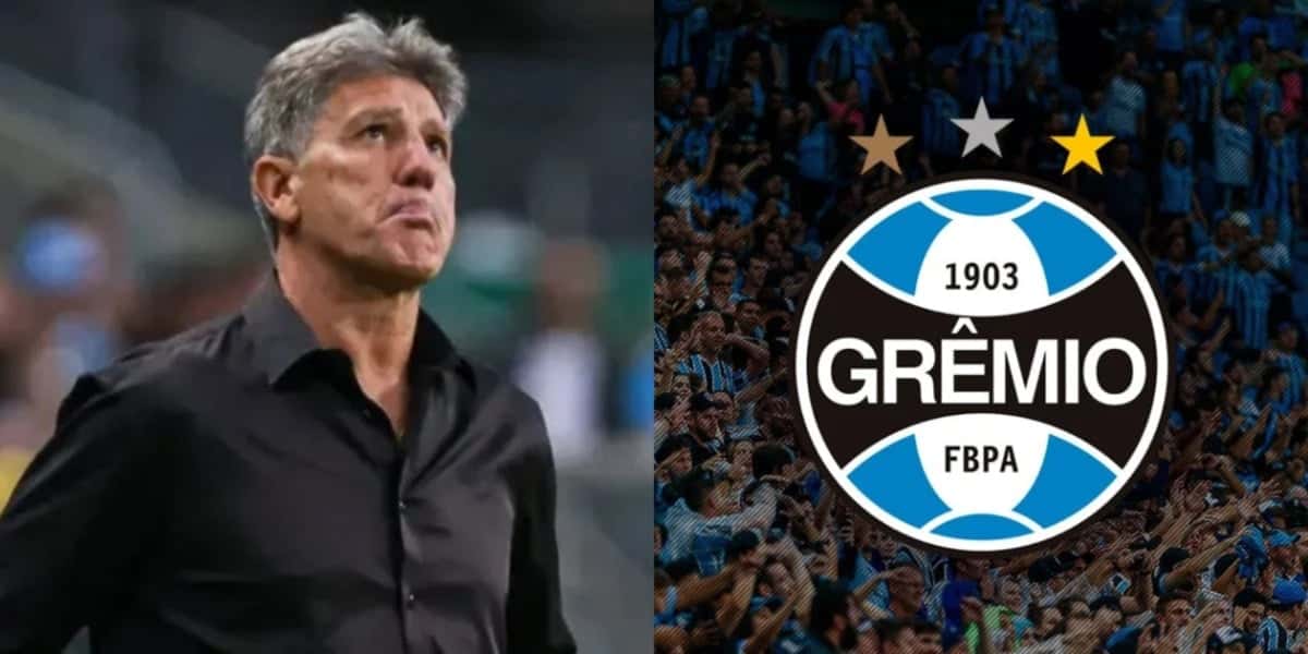 Renato sofre com saída de craque do Grêmio - (Foto: Reprodução / Internet)