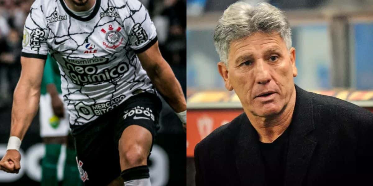 Renato e jogador (Reprodução/Internet)