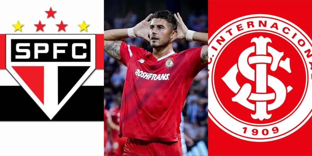 São Paulo e Internacional vivem guerra por Pedro Raul - (Foto: Reprodução / Internet)