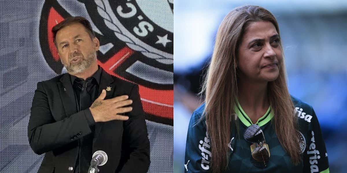 Augusto Melo e Leila Pereira (Montagem TV Foco)
