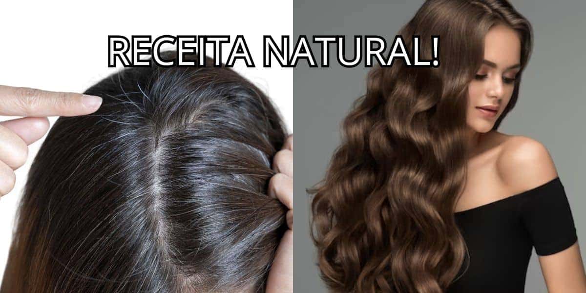 Receita natural e caseira para o fim dos grisalhos (Reprodução/Montagem TV Foco)