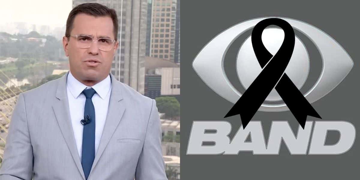 A perda de jornalista da Band confirmada por Bocardi (Reprodução/Montagem TV Foco)