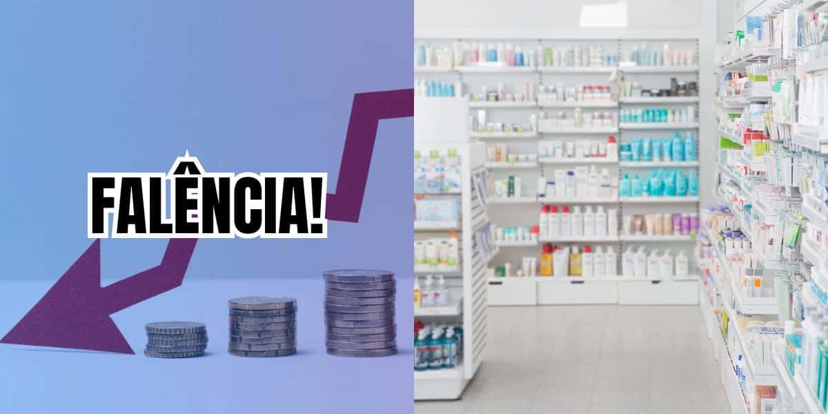 Rede de farmácias do BR está em ruínas (Reprodução/Montagem TV Foco)