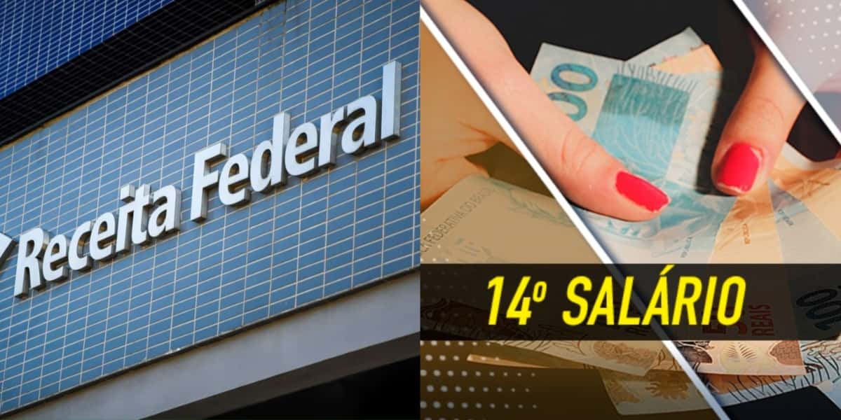 Receita Federal libera pagamento do 14º salário - Foto: Montagem