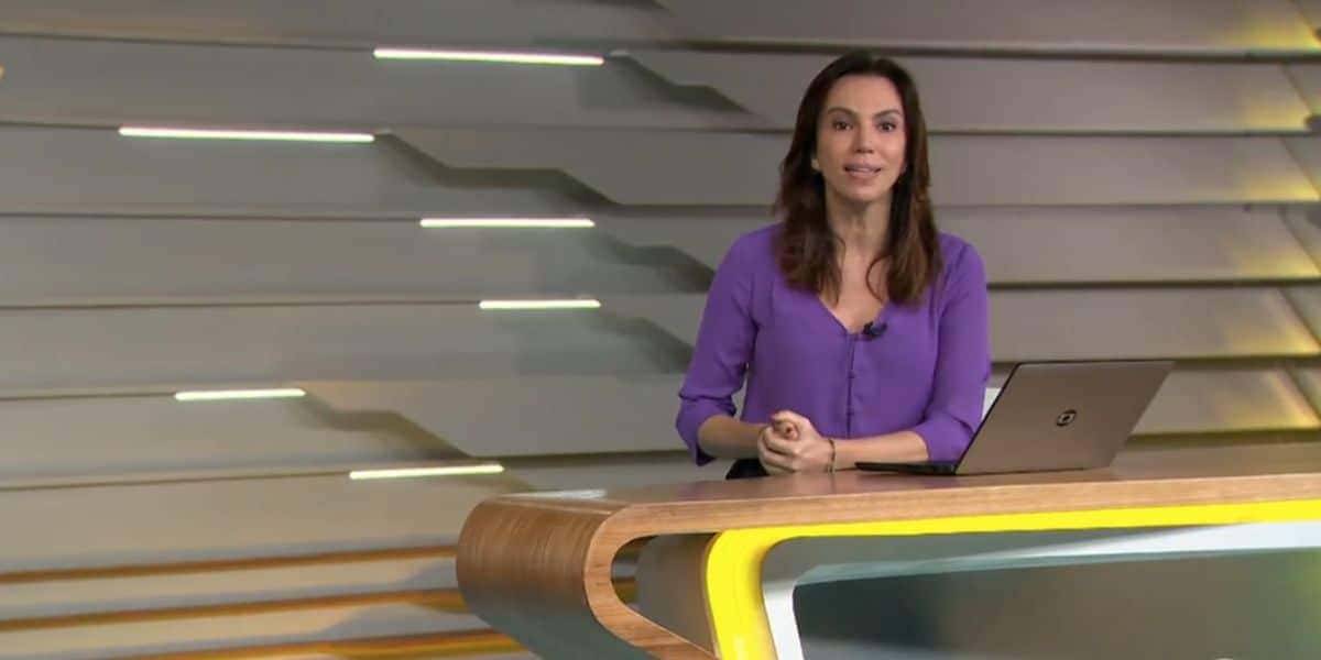 Ana Paula Araújo no Bom Dia Brasil (Foto: Reprodução / Globo)