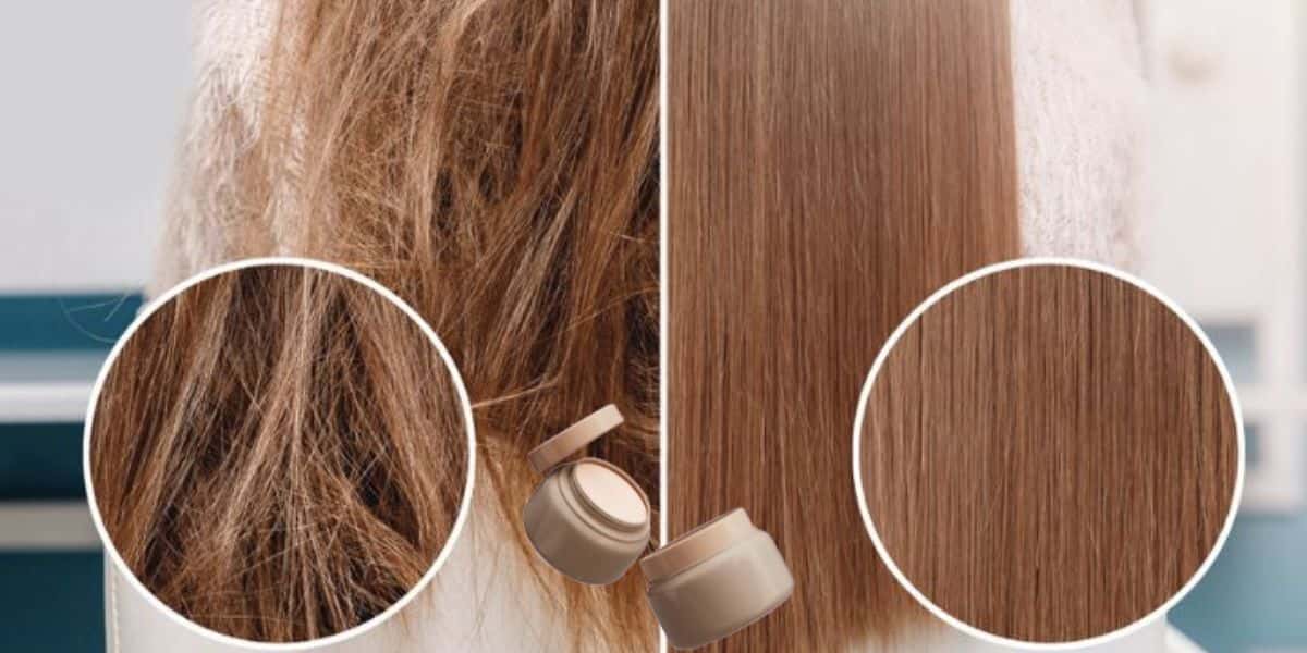 Antes e depois de cabelo danificados (Foto: Reprodução / Internet)
