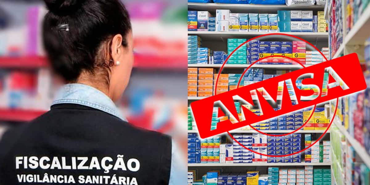 Anvisa interdita farmácias (Foto: Reprodução, Montagem - TV Foco)