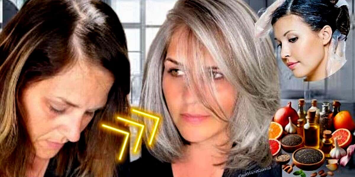 Corte de cabelo e mais outros segredos prometem eliminar os cabelos brancos (Foto Reprodução/Montagem/Tv Foco)