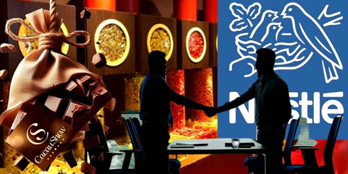 Nestlé faz compra colossal para aniquilar a Cacau Show (Foto Reprodução/Montagem/Lennita/Tv Foco)