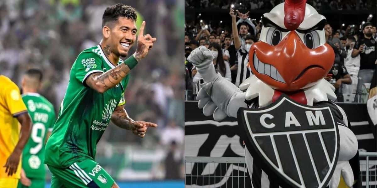Firmino e Atlético Mineiro (Reprodução - Internet)