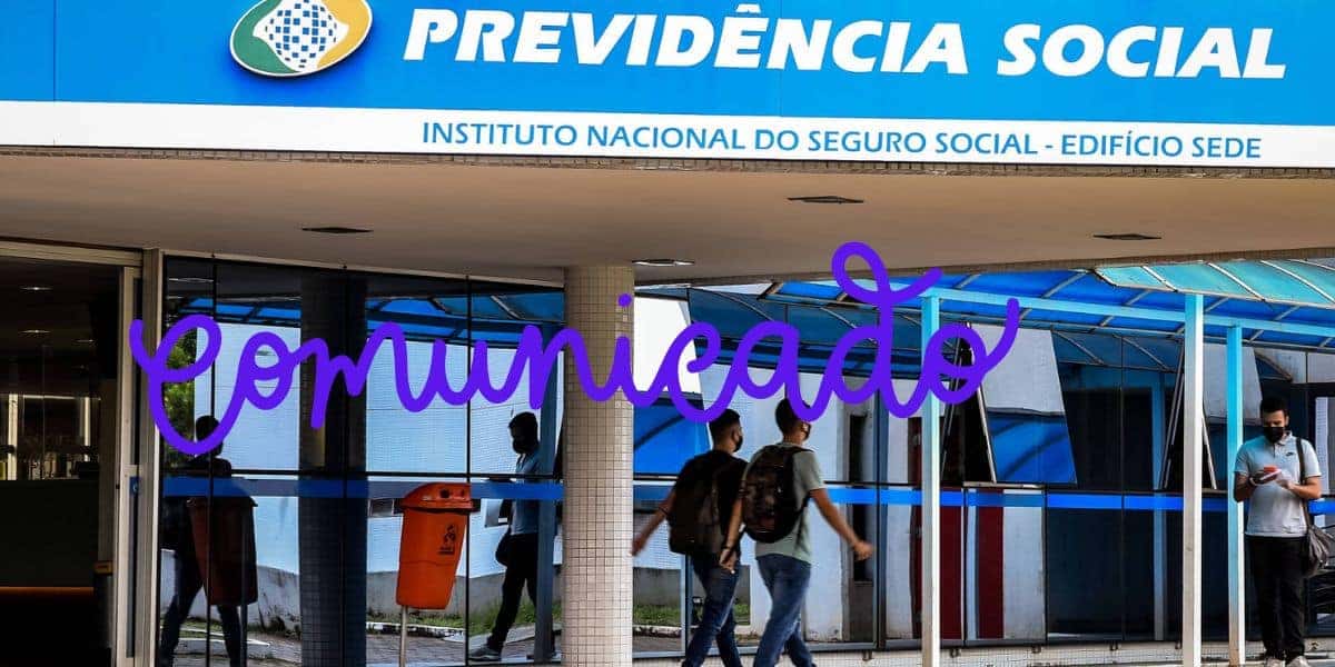 INSS e comunicado - (Reprodução Internet)