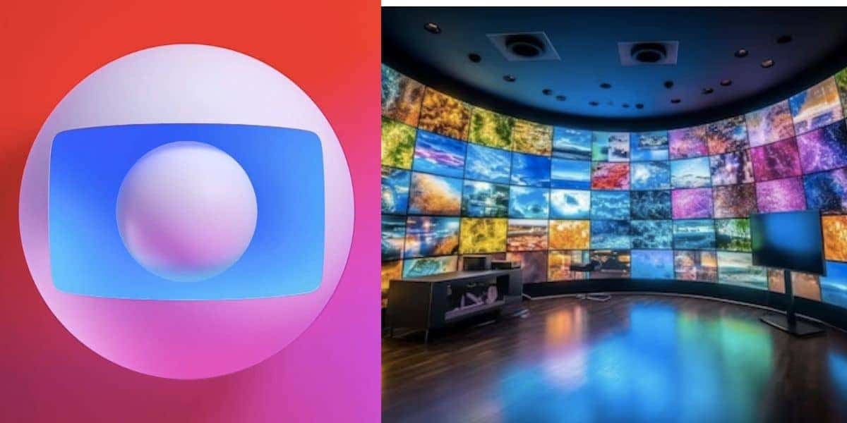 Logo da Globo e emissora (Fotos: Reproduções / GloboPlay / Freepik)