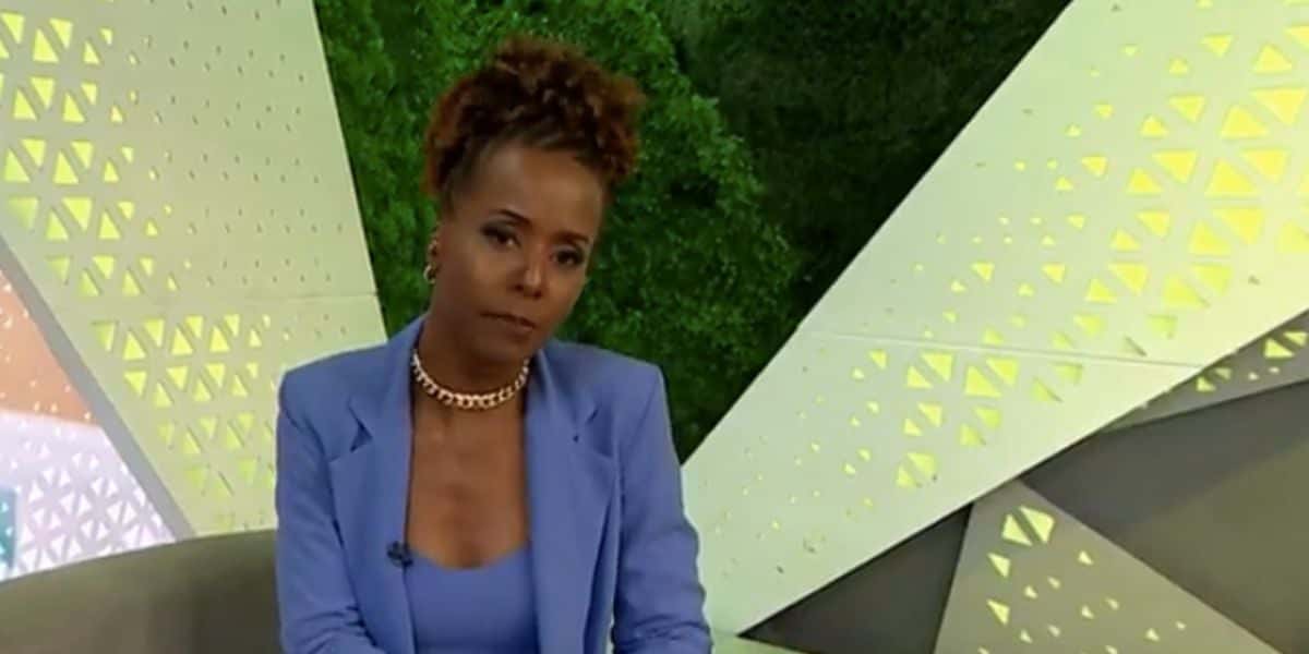 A apresentadora é comandante do Fantástico (Foto: Reprodução / Globo)