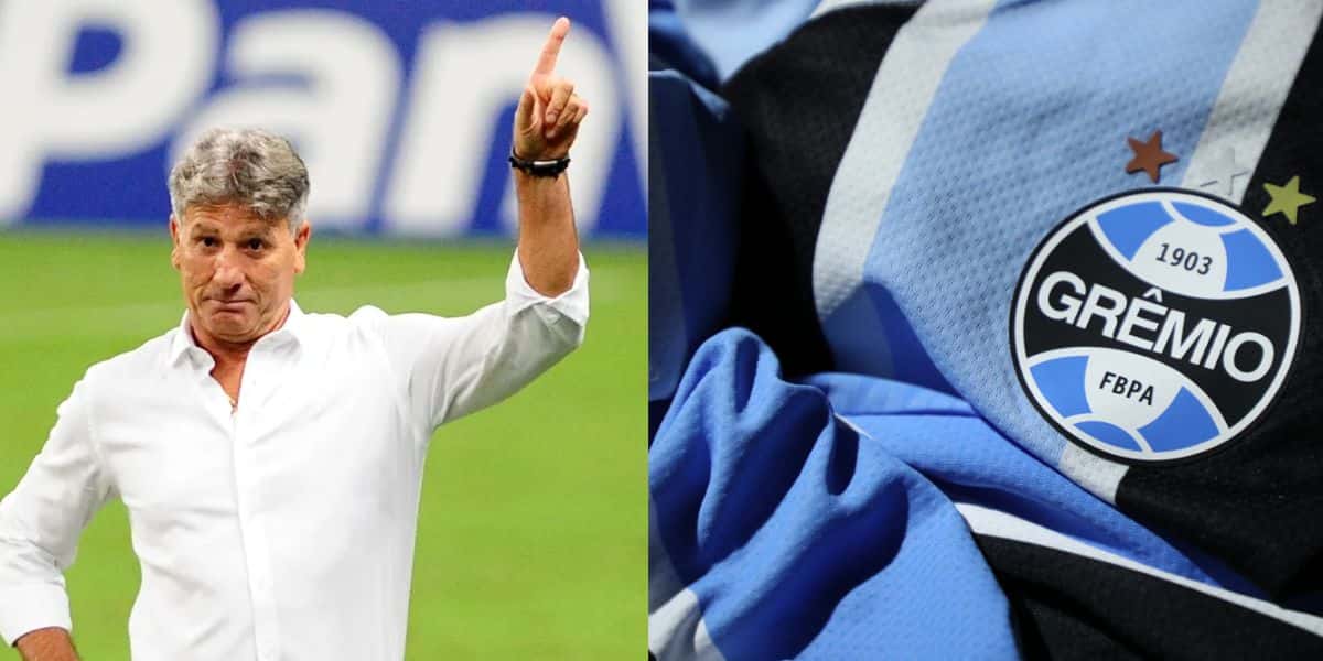 Renato Gaúcho e Grêmio (Reprodução - Internet)