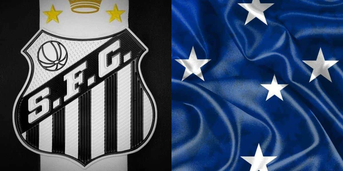 Santos e Cruzeiro (Reprodução - Internet)