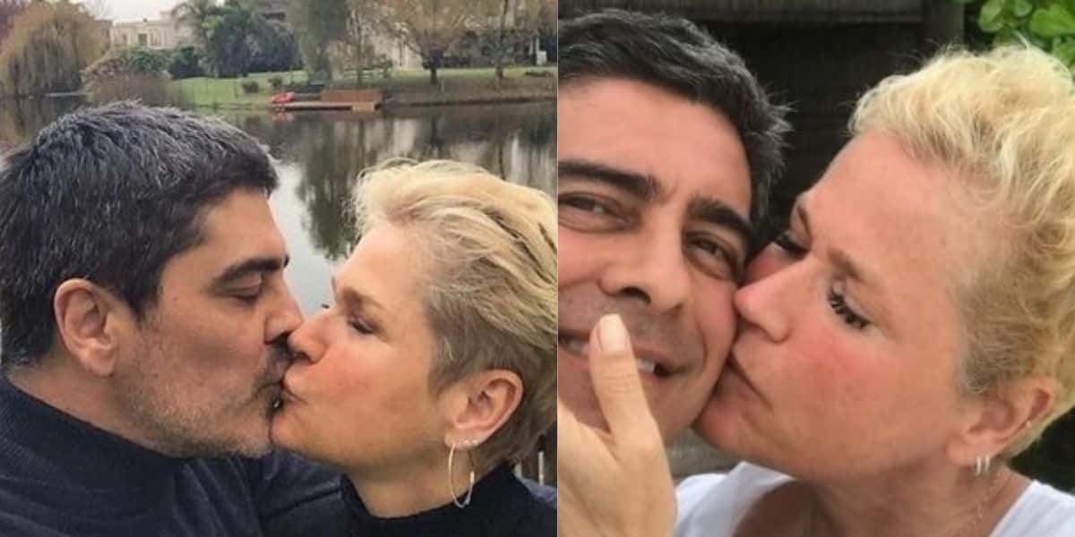 Xuxa e Junno - Foto: Internet