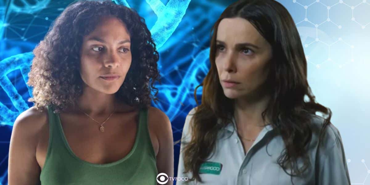 Aline e Lucinda em Terra e Paixão (Foto: Reprodução / Globo / Montagem TV Foco)