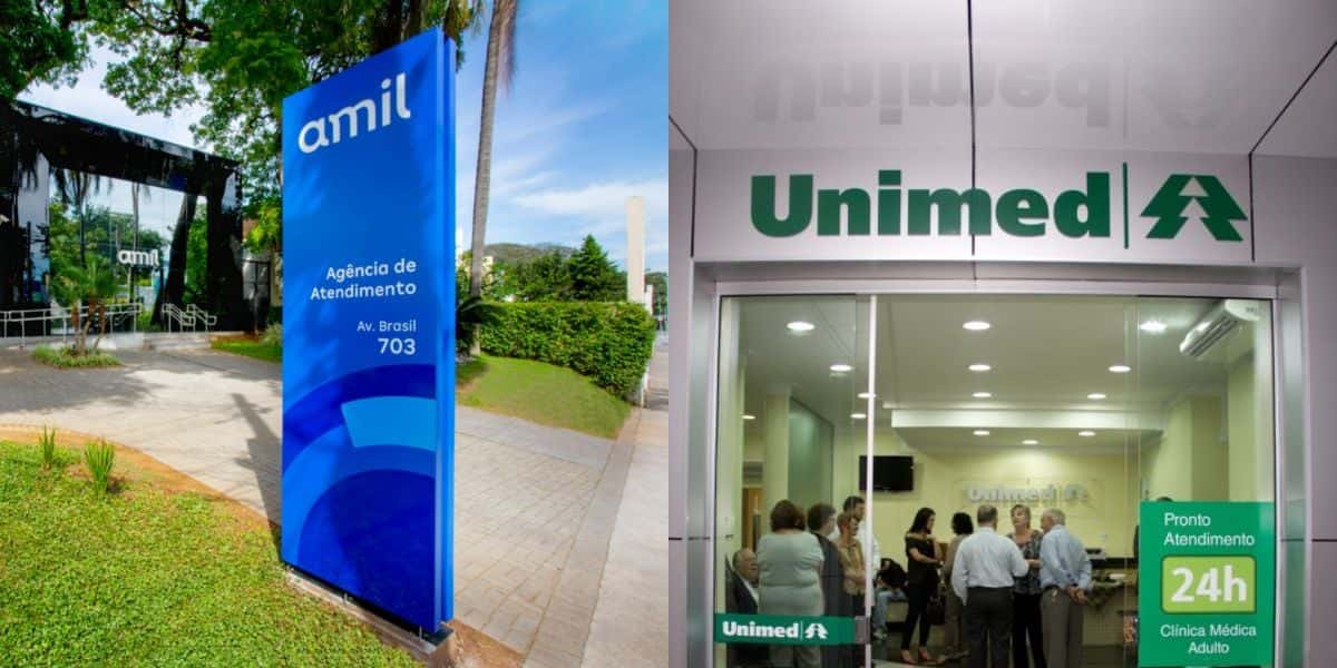 A compra de rival da Amil e Unimed (Reprodução: Montagem TV Foco)