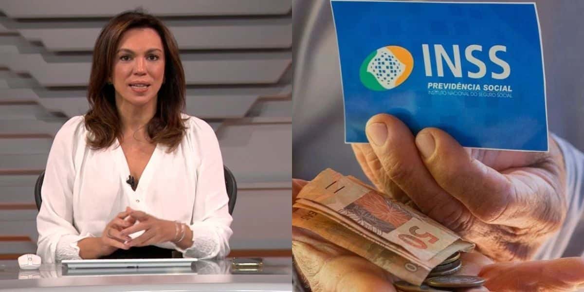 Ana Paula Araújo repercutiu comunicado do INSS (Foto: Reprodução / TV Globo)
