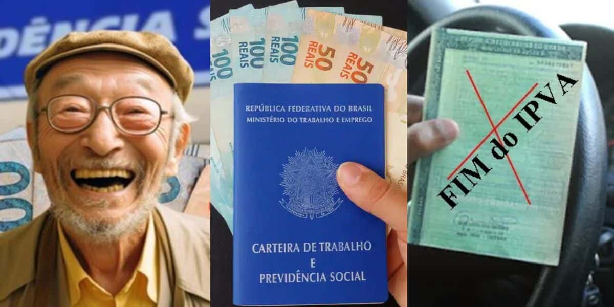 Aposentadoria, salário nas alturas e fim do IPVA: Brasileiros precisam ficar atentos em 2024 (Foto: Internet)