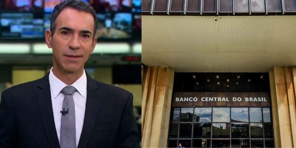 César Tralli deu notícia envolvendo o Banco Central (Foto: Reprodução / TV Globo)