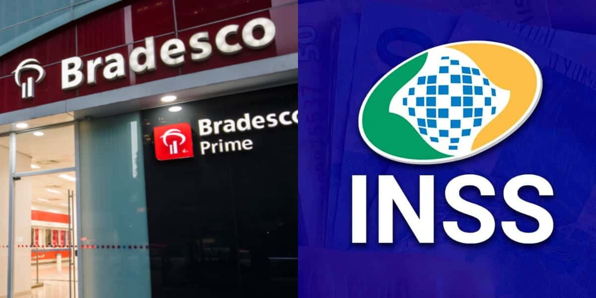 Bradesco e INSS (Foto: Divulgação)