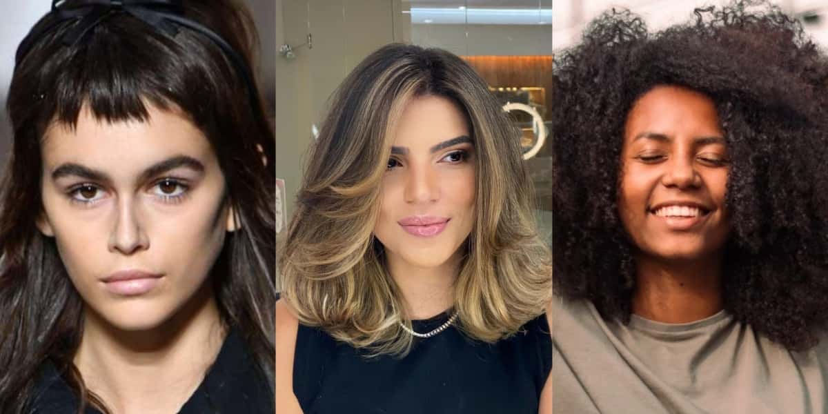 Cortes de cabelo para finar o rosto (Foto: Reprodução/ Internet)