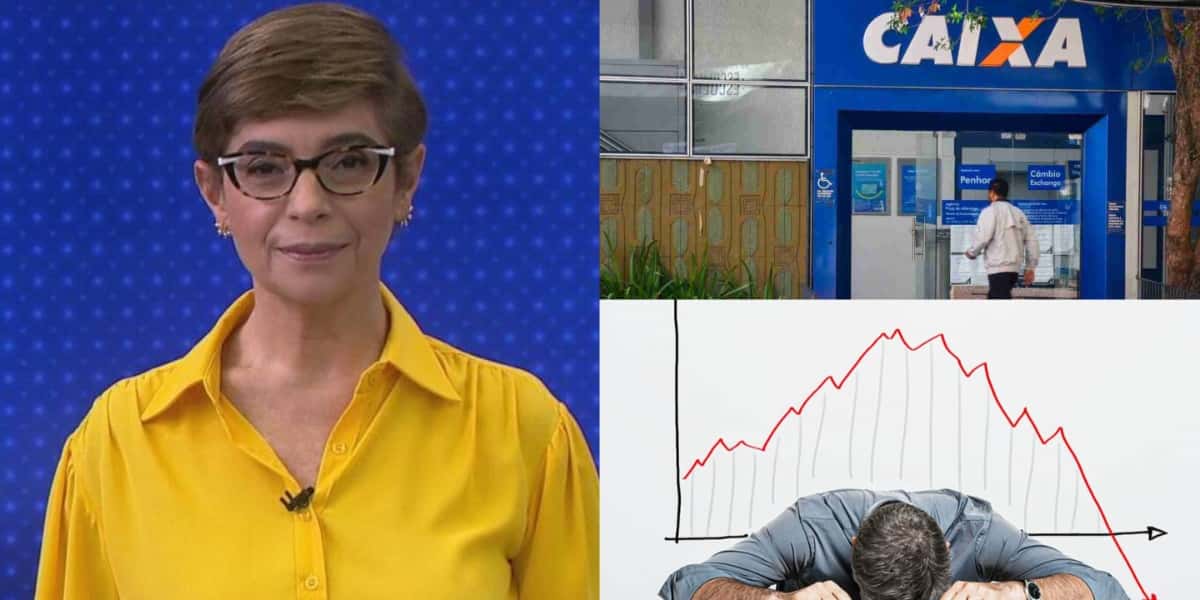 Caixa pediu a falência de empresa e foi destaque no Jornal da Globo (Foto: Reprodução/ Internet)