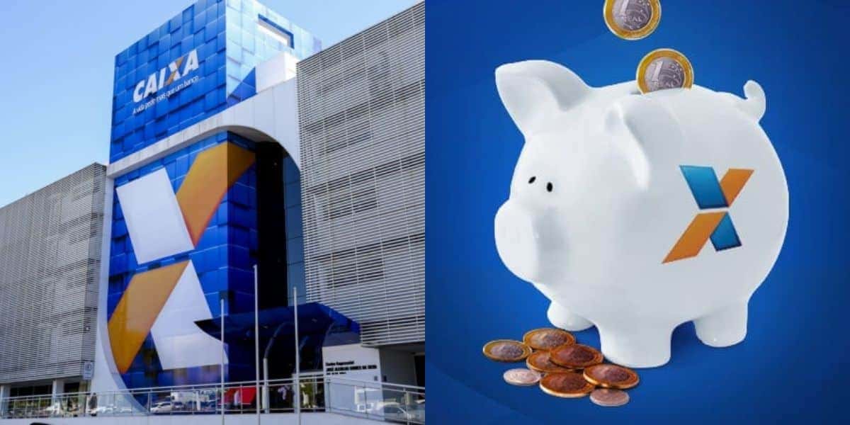 Poupança da Caixa para milhões de CPFs (Reprodução: Montagem TV Foco)