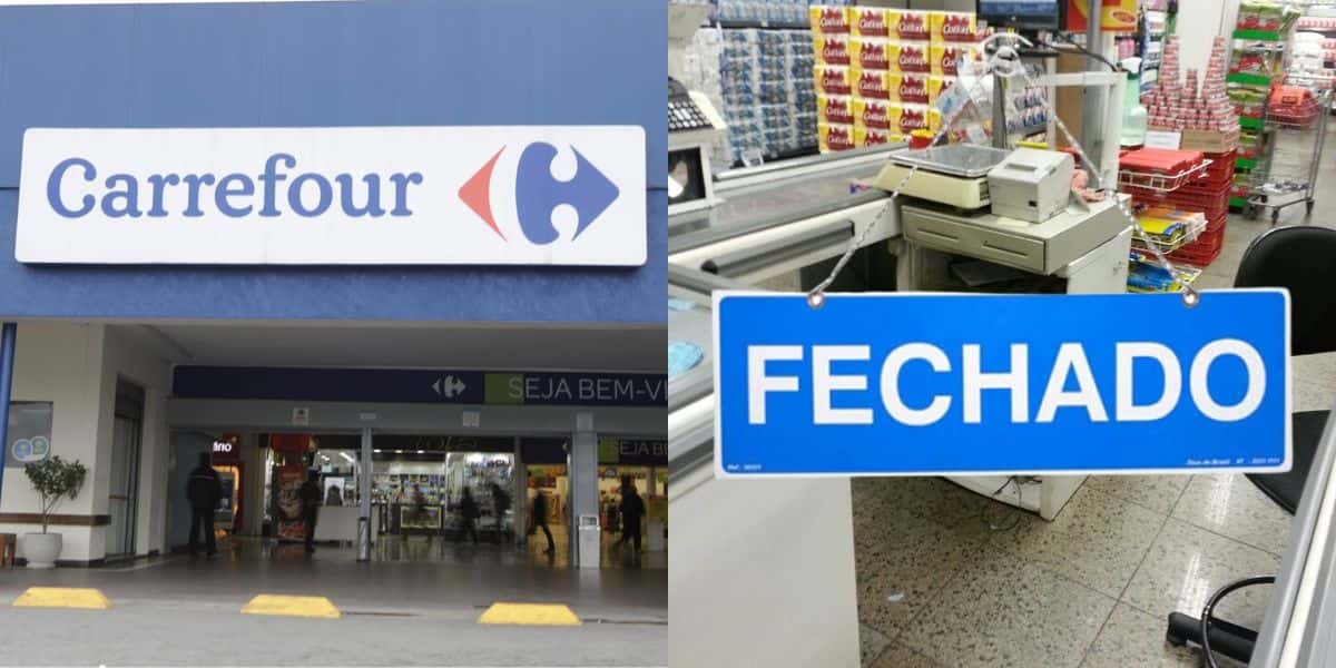 Rival do Carrefour teve um fim agonizante (Reprodução: Montagem TV Foco)