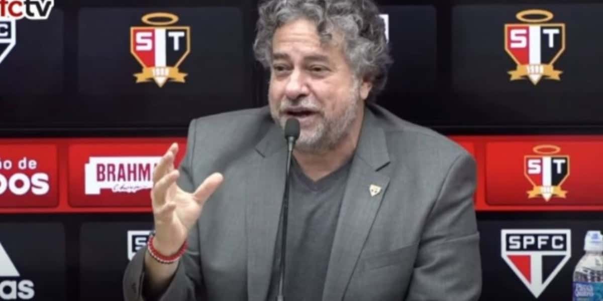 Julio Casares, presidente do São Paulo - (Foto: Reprodução / Internet)