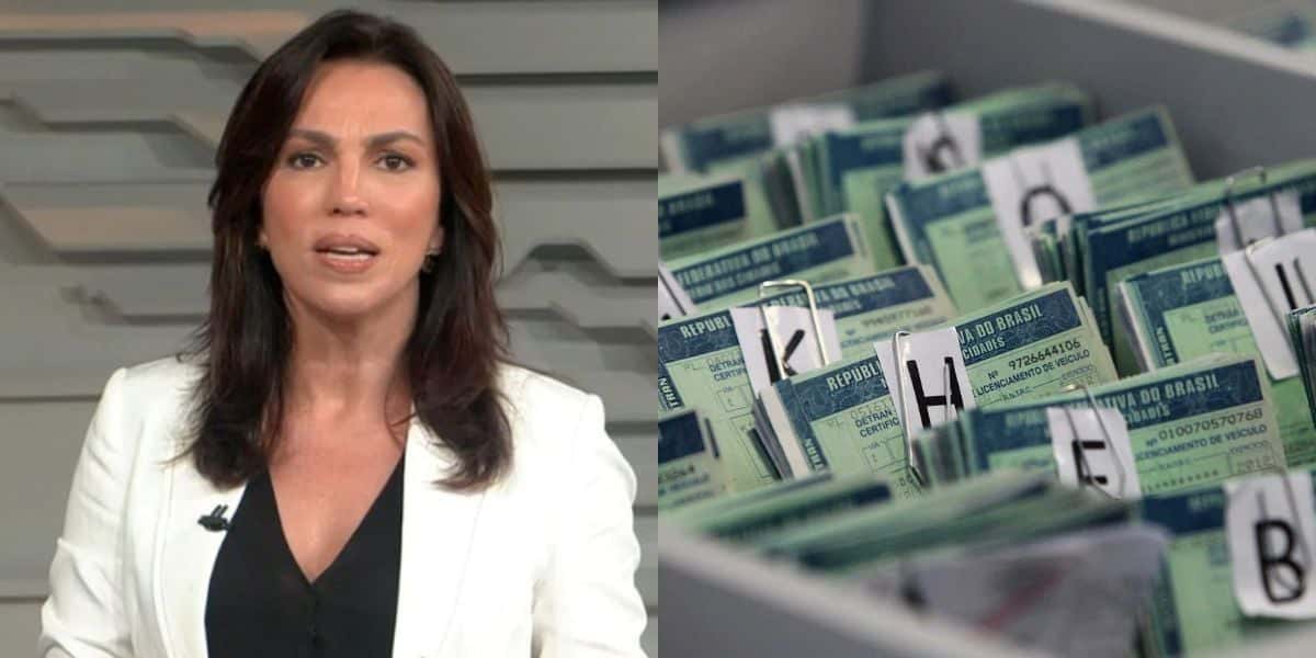 Ana Paula Araújo deu notícia aos devedores (Foto: TV Globo / Agência Brasil)