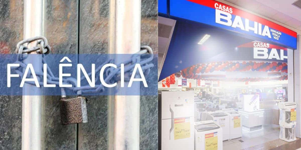 Falência de rival da Casas Bahia (Foto: Reprodução / Internet / Montagem TV Foco)