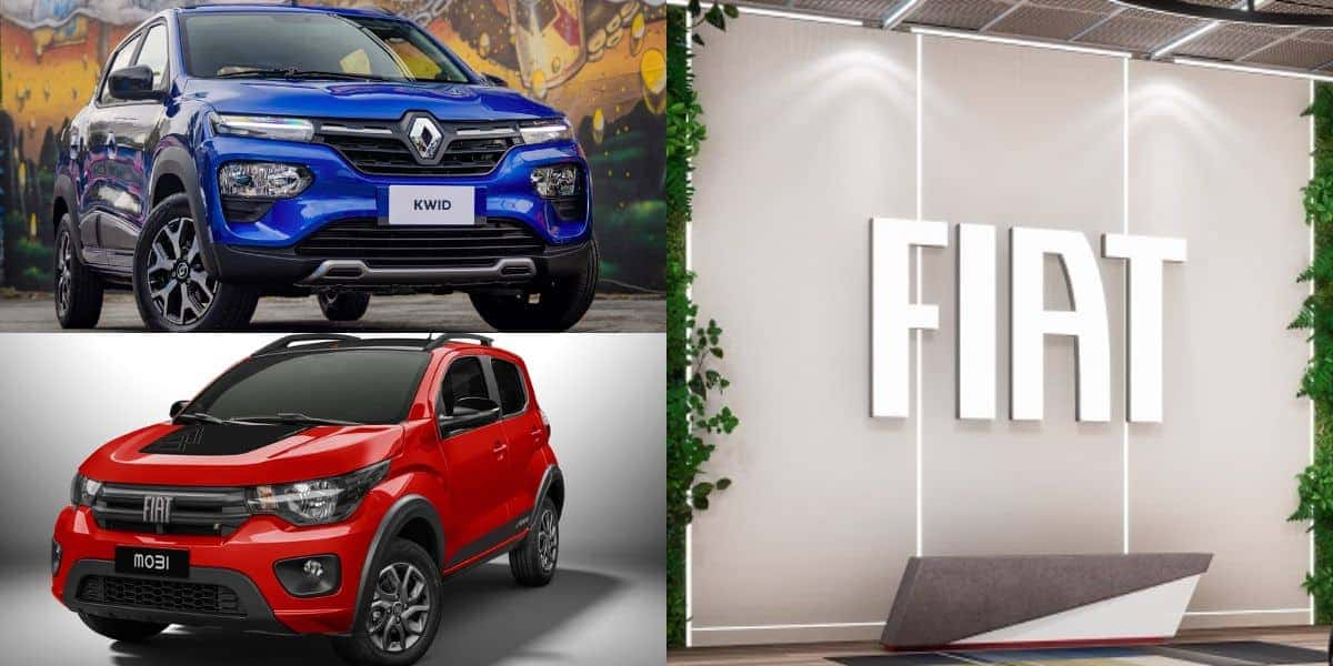 Fiat ressuscita o verdadeiro popular, mais barato que Mobi e Kwid (Reprodução: Montagem TV Foco)